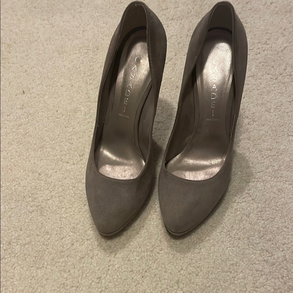 Casadei Women's Gray Pumps